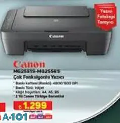 CANON MG2551S/MG2556S ÇOK FONKSİYONLU YAZICI